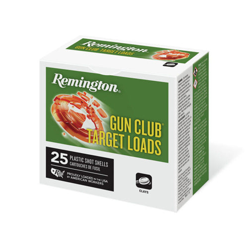 Remington 20232 Gun Club Target Load 12 Gauge 2.75" 1-1/8oz 7.5 Shot 1200 fps 047700301501