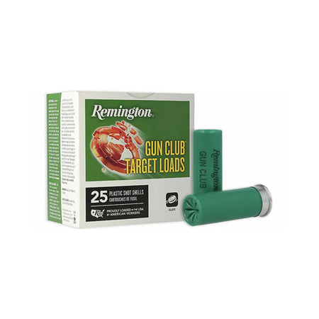 Remington 20234 Gun Club Target Load 12 Gauge 2.75" 1-1/8oz 8 Shot 1200 fps 047700301600