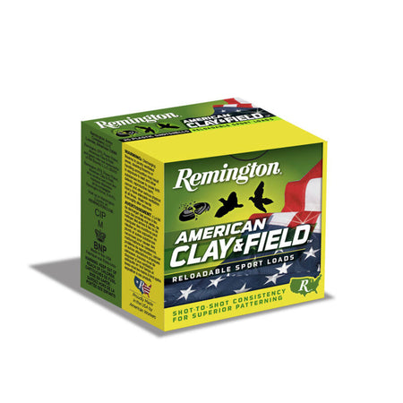 Remington 28 Gauge Shotgun Ammo American Clay & Field Sport Loads 2.75 in 3/4 oz #8