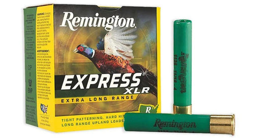 Remington .410 Bore Shotgun Ammo Express XLR Extra Long Range Upland 2.5 in 1/2 oz #4
