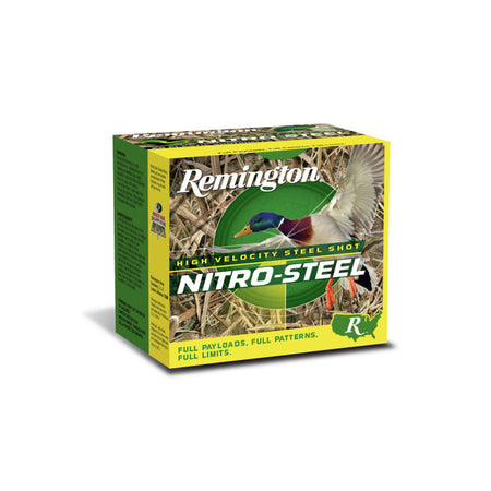 Remington 12 Gauge Shotgun Ammo Nitro-Steel High Velocity 3 in 1-3/8 oz T