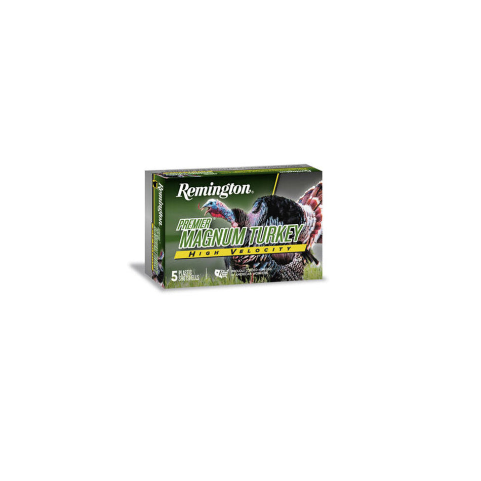Remington 28041 Premier Magnum Turkey High Velocity 12 Gauge 3.5" 2oz 5 Shot 1300 fps 047700530000