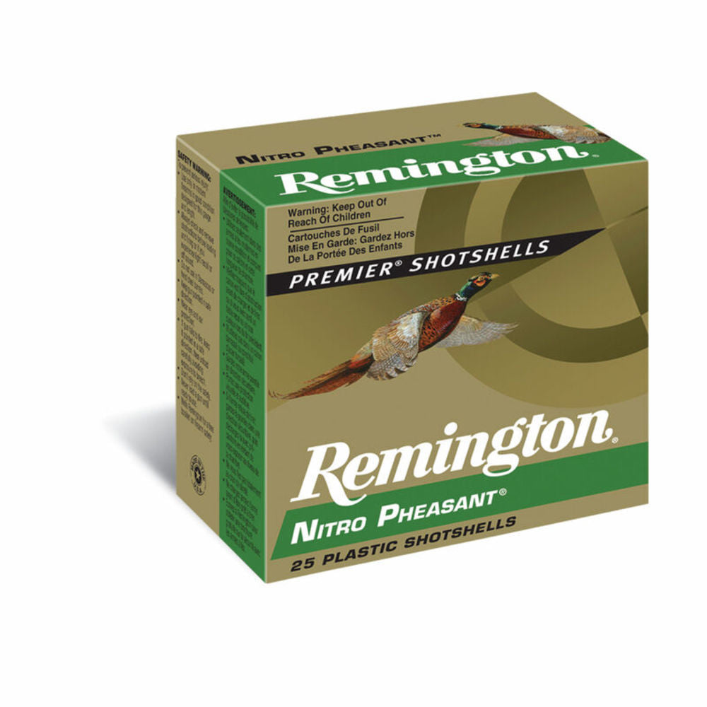 Remington 28624 Nitro Pheasant Upland 12 Gauge 2.75" 1-1/4oz 6 Shot 1400 fps 047700347509