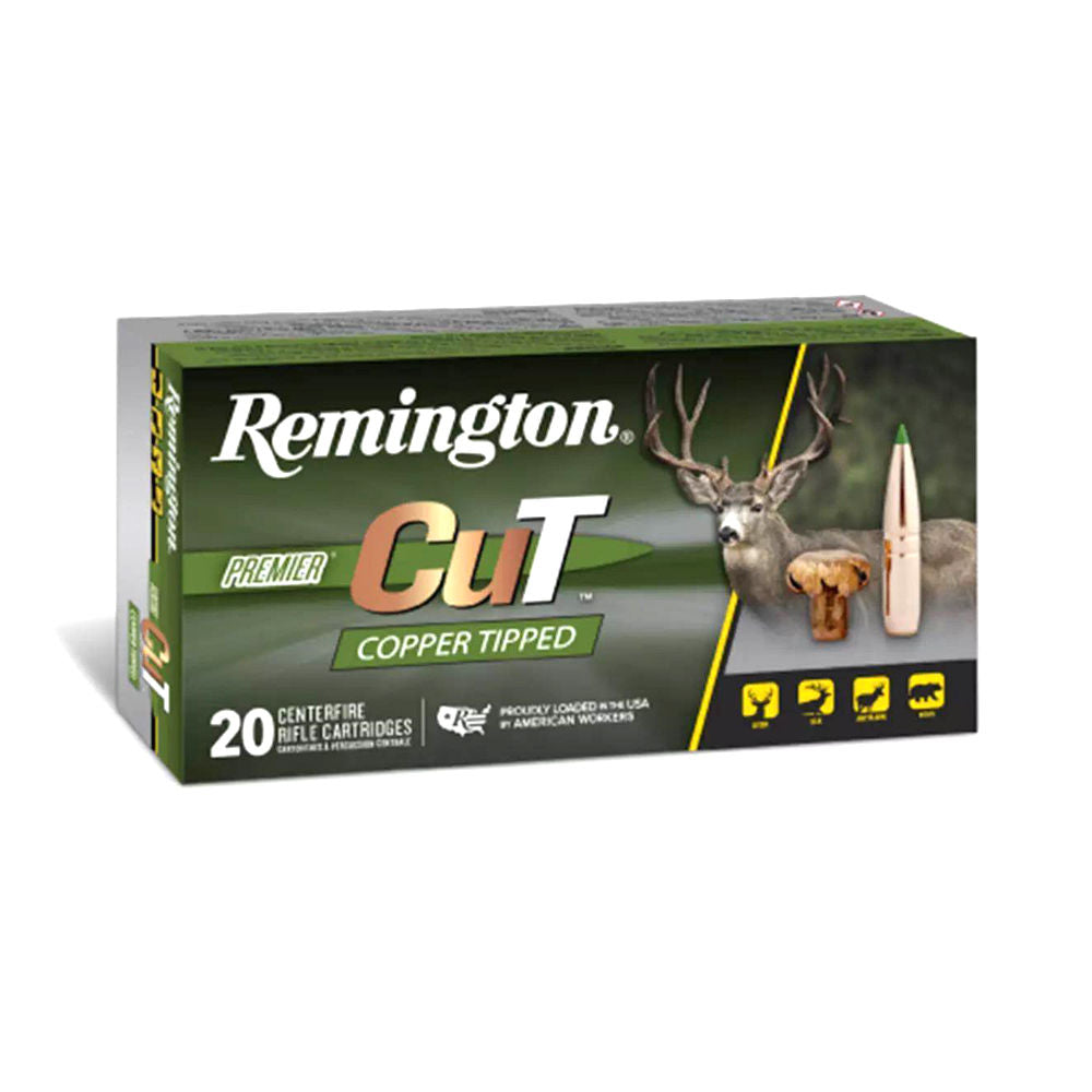 Remington .308 Win / 7.62x51mm Premier CuT 165 grain Polymer Tip ammunition