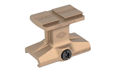 Reptilia 1.93-Inch DOT Mount for Holosun 507T, Billet 7075 Aluminum, M1913 Rail, FDE Anodize 100-168
