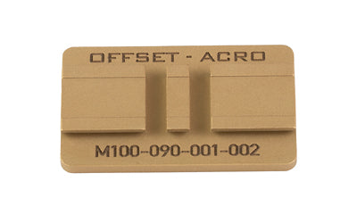 Reptilia AUS Offset Mount ACRO/MPS Red Dot, 37 Degrees Vertical, Anodized FDE 100-230