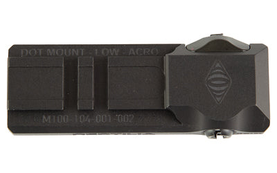 Reptilia Ultra Low DOT Mount, Aimpoint ACRO / Steiner MPS, Black Anodized 100-256