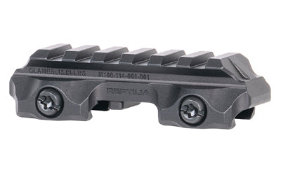 Reptilia RMU Slim-Line Optic Riser, .625" Height, 6 Slot, Picatinny Compatible, Black 100-271