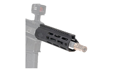 Reptilia 9.4" M-LOK Handguard with Barrel Nut, Black Anodized, AR-15, 100-330