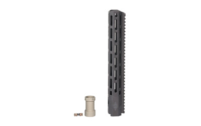 Reptilia 15" M-LOK AR15 Handguard with Turn Buckle Technology, Anodized, Black 100-339