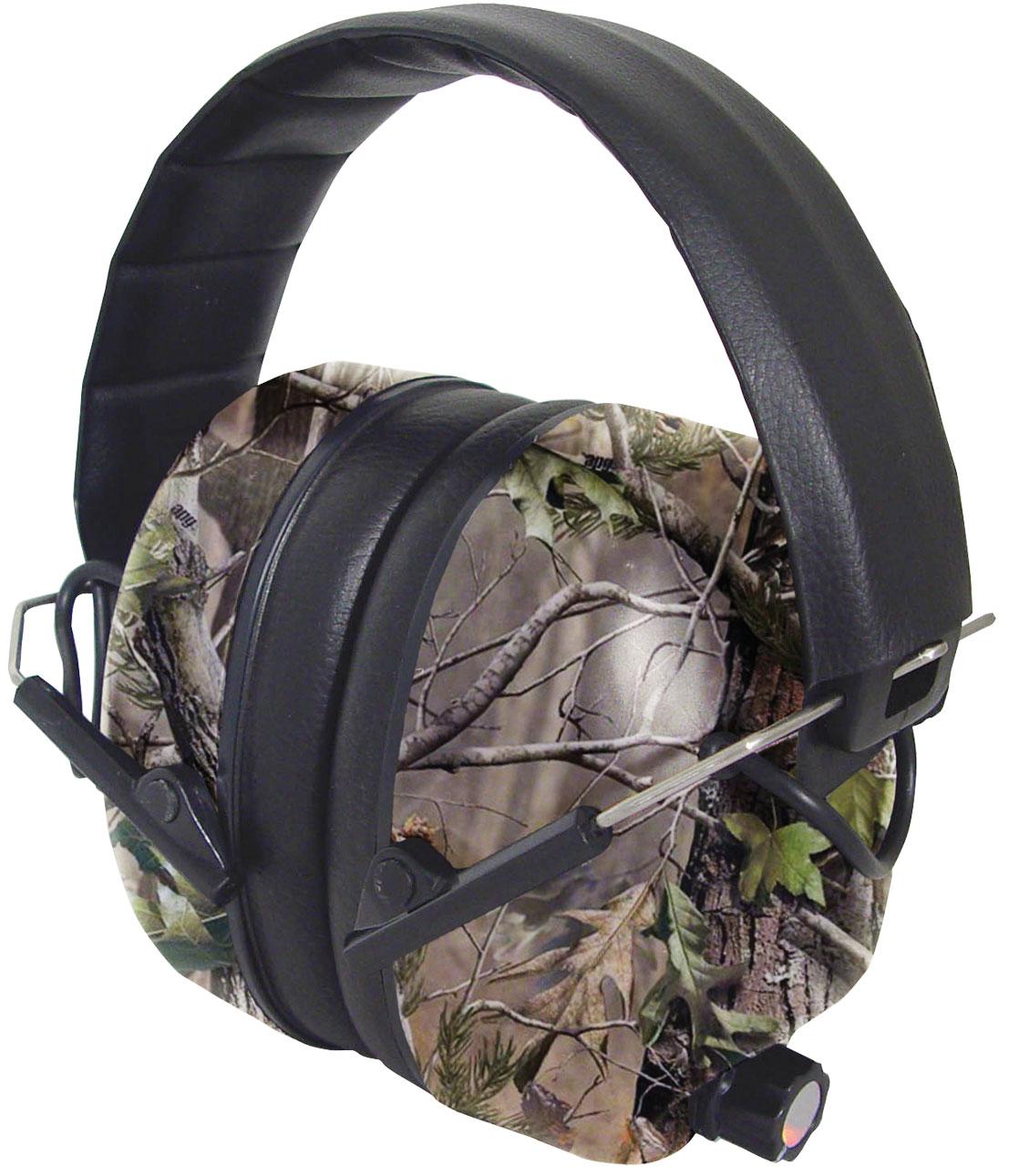 Radians Camo Electronic Hearing Protection Ear Muff with Microphone