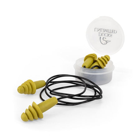 Ducks Unlimited Reusable Shooting Earplugs 27dB Green 2/pr with Case