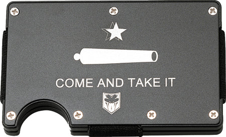 CobraTec Come and Take It RFID Aluminum Slim Wallet and Money Clip