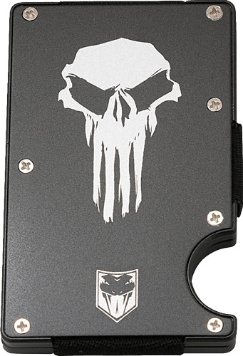 CobraTec Punisher RFID Thin Aluminum Wallet and Money Clip
