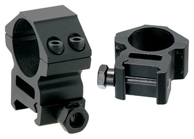 UTG 30mm Diameter Medium Profile Picatinny/Weaver Rings Matte Black