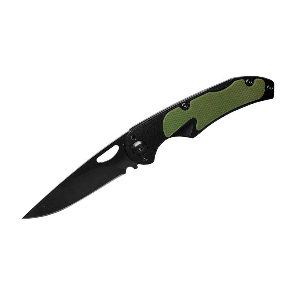 ABKT Elite Mark II Green EDC Folding Pocket Knife 2.5-Inch Drop Point Lockback