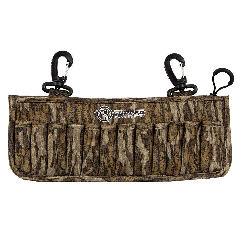 Cupped Neoprene Shotgun Shell Holder Pack Mossy Oak Bottomland - 24 Shell Capacity