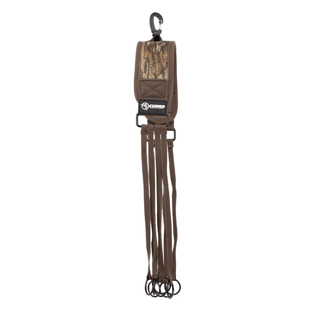 Cupped Metal Loop Duck Game Strap Mossy Oak Bottomland 8-Loop Design