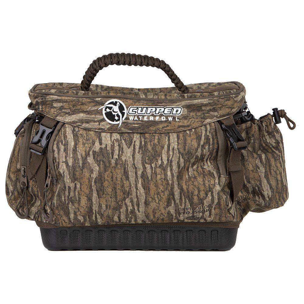 Cupped Medium Water-Resistant Floating Blind Bag Bottomland Camo