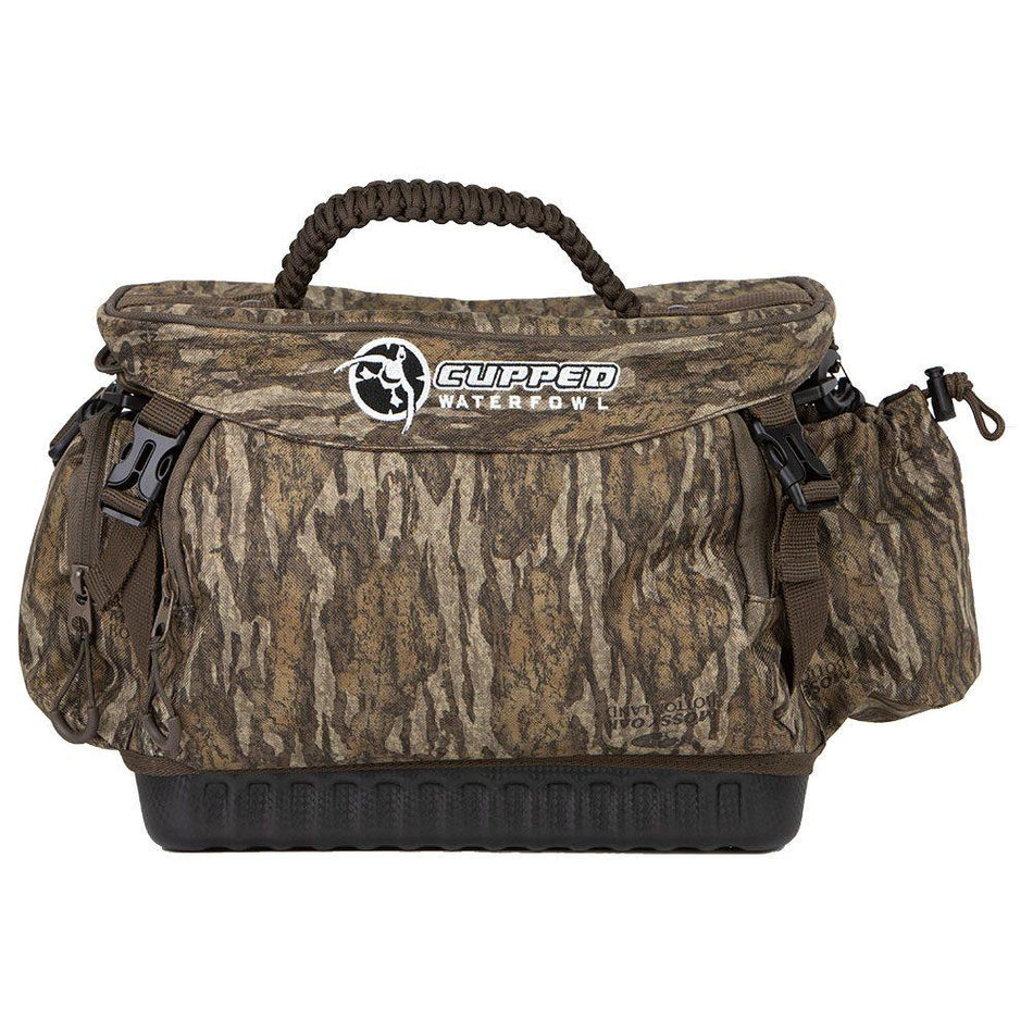 Cupped Medium Water-Resistant Floating Blind Bag Bottomland Camo