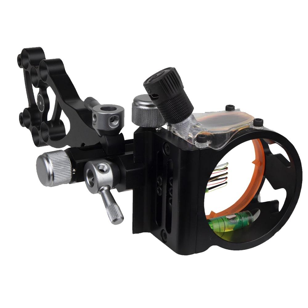 Dead Ringer Quickdraw Bow Sight 5-Pin Micro-Adjustable with Rechargeable Light