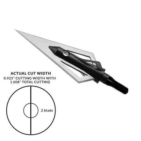 Dead Ringer The Butcher Fixed Blade Arrowhead 2-Blade 100 Grain