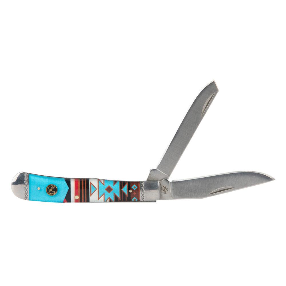 ABKT Roper Trapper Sunset Series II 2-Blade Knife Carbon Steel