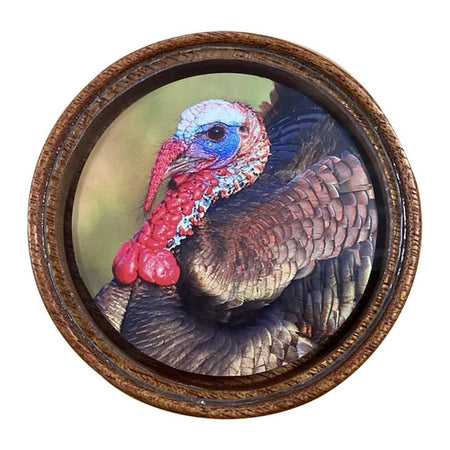 The Grind Bark'n Betty Turkey Pot Call Glass Sounding Board with Hickory Striker