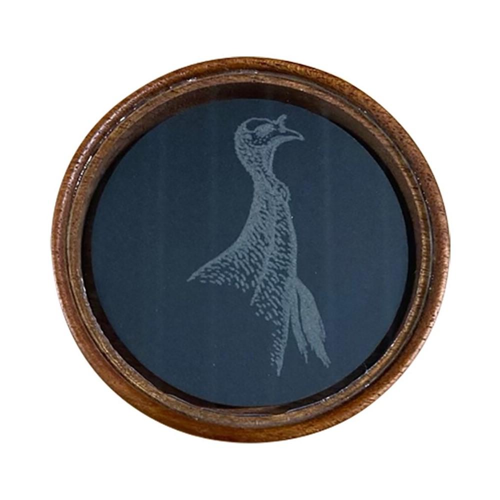 The Grind Glass Ghost Turkey Pot Call Etched Slate Sounding Board