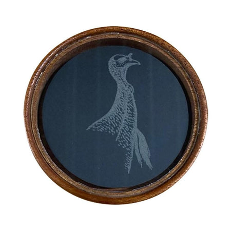 The Grind Glass Ghost Turkey Pot Call Etched Slate Sounding Board