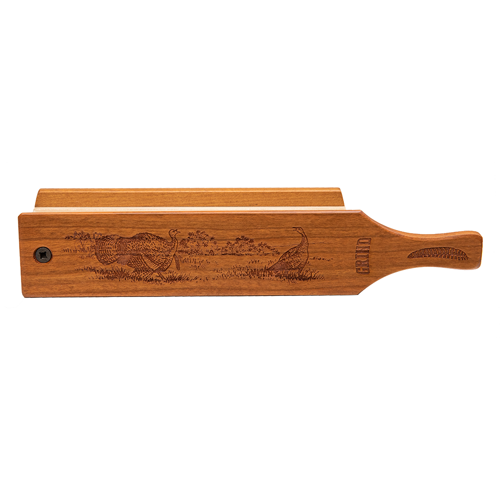 The Grind Turkey Hunting Hardwood Honey Box Call Hand-Tuned