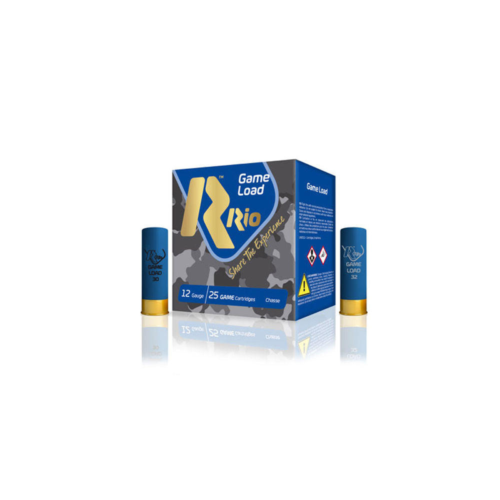 Rio Ammunition 20 Gauge Shotgun Ammo Royal Buck 9 Pellets 2.75 in 7/8 oz #1 Buck