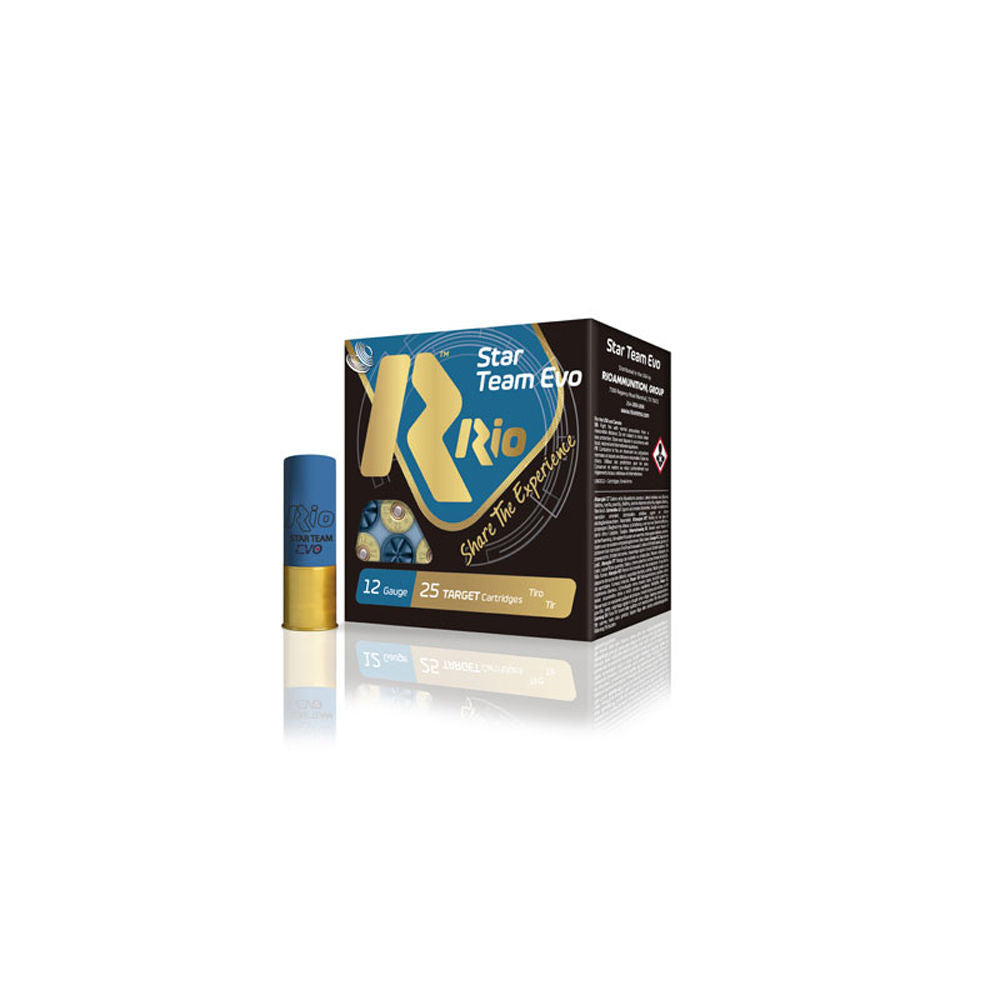 Rio Ammunition 12 Gauge Shotgun Ammo Target Load Skeet 2.75 in 1-1/8 oz #9