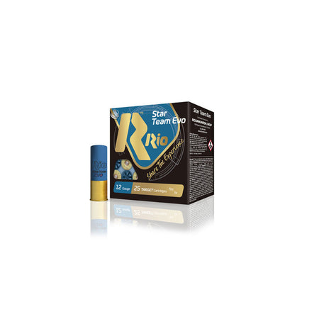 Rio Ammunition 12 Gauge Shotgun Ammo Target Load Skeet 2.75 in 1-1/8 oz #9