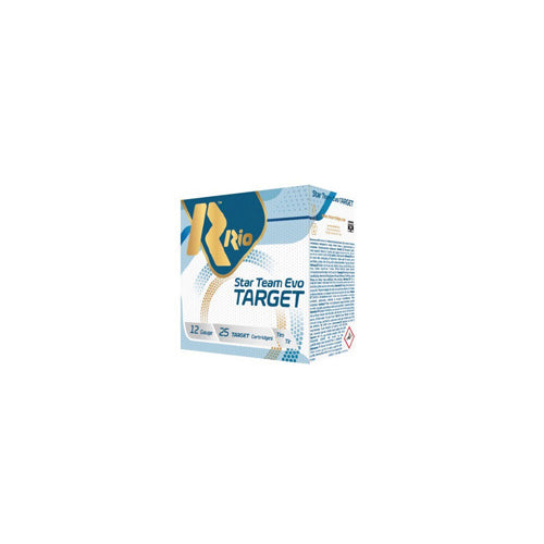 Rio Ammunition 12 Gauge Shotgun Ammo Star Team Target Training 2.75 in 1-1/8 oz #7.5