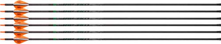 Victory RIP TKO Gamer 400 Spine Fletched Archery Arrows 6 Pack