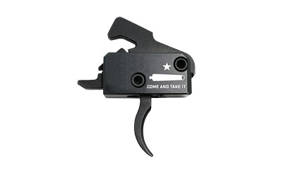 Rise Armament RA-140 Come and Take It Special Edition Curved Trigger with Anti-Walk Pins, Black