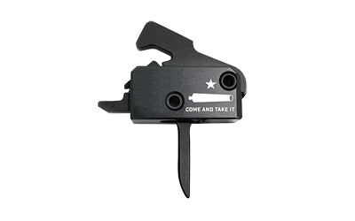 Rise Armament RA-140F Come and Take It Special Edition Flat Trigger with Anti-Walk Pins, Black