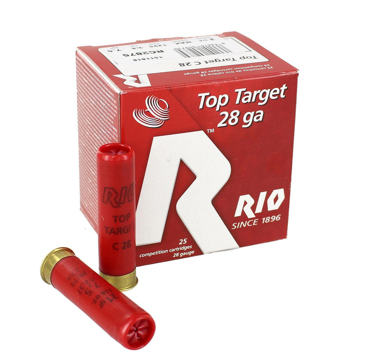 Rio Ammunition 28 Gauge Shotgun Ammo  2.75 in 3/4 oz #7.5