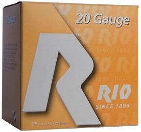 Rio Ammunition 20 Gauge Shotgun Ammo  2.75 in 7/8 oz #9