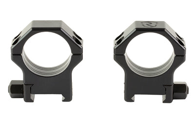 Riton Contessa XRC3012S23 30mm Hardened Steel Picatinny Rings, 12mm Height, Black