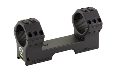 Riton Contessa XRC30B2023 30mm Bolt-On Scope Mount, Picatinny Rail, Steel, 20 MOA, Black