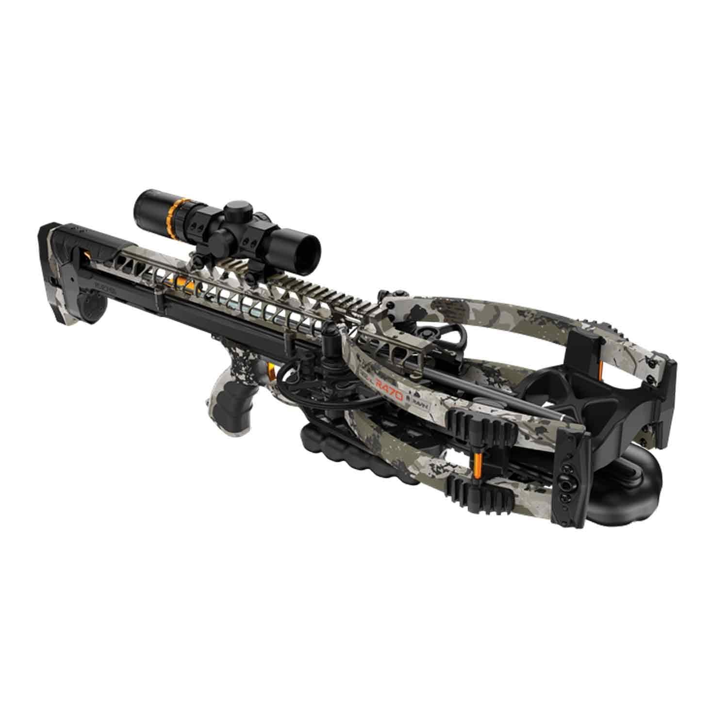 Ravin R470 Crossbow 470 FPS XK7 Camo with 100-Yard Illuminated Scope