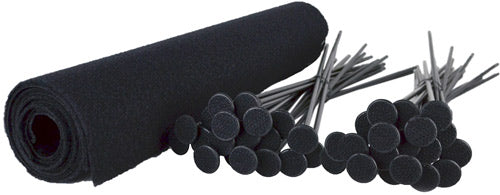 GSS Large .22 Cal Rifle Rod Kit 40 Black Rods