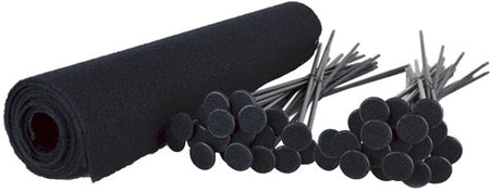 GSS Large .22 Cal Rifle Rod Kit 40 Black Rods