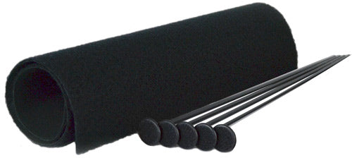 GSS 5-Pack Black .22 Caliber Small Rifle Rod Cleaning Kit 19"x15"