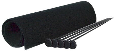 GSS 5-Pack Black .22 Caliber Small Rifle Rod Cleaning Kit 19"x15"