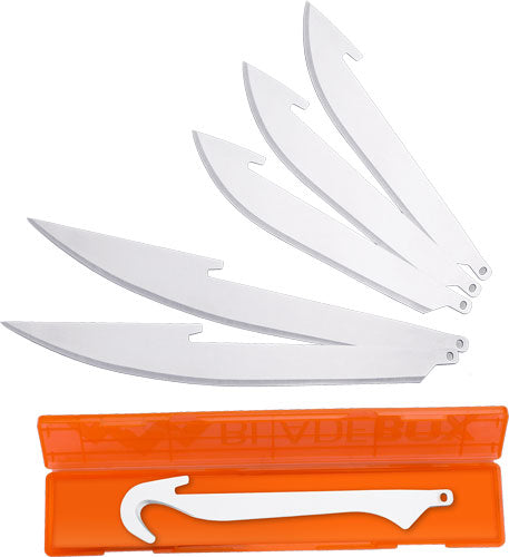 Outdoor Edge 6-Piece Replacement Blade Set Drop Bone and Gut Hook