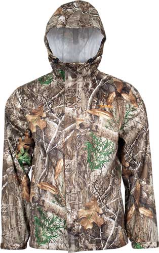 Habit Roaring Springs Camo Rain Jacket Realtree Edge Size M