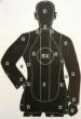 Speedwell Police Qualification Silhouette New Standard 5 X Ring - 200/Pack -27" X 38"